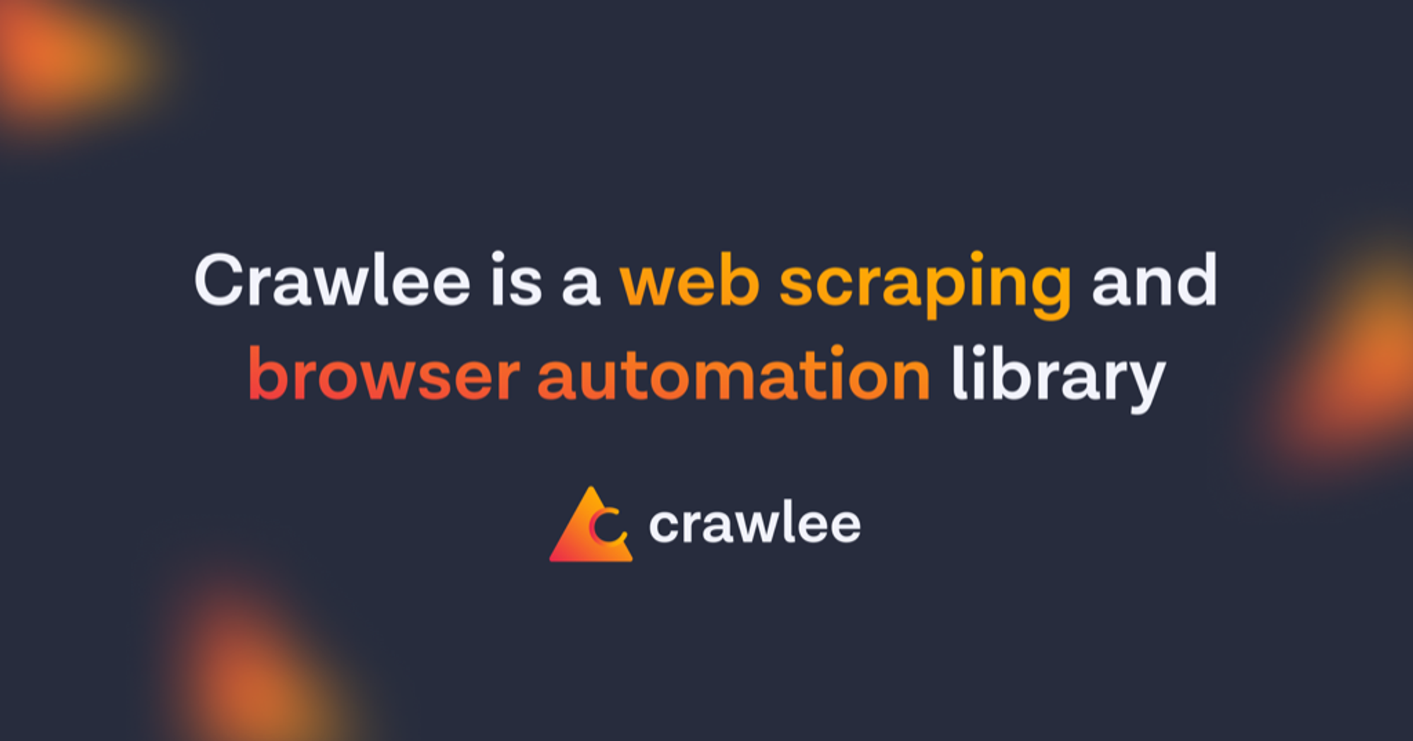Crawlee · Build reliable crawlers. Fast. | Crawlee